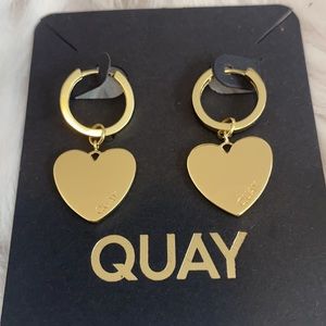 All Love Huggies Quay Heart Earrings